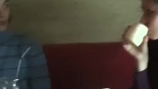 Girl talked into fucking