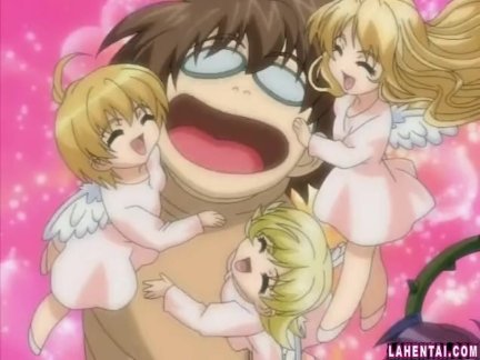 Horny hentai demon girl fucked
