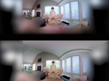 ლ(▀̿̿Ĺ̯̿̿▀̿ლ) Sexo Realidade Virtual Ruiva Pagando Boquete
