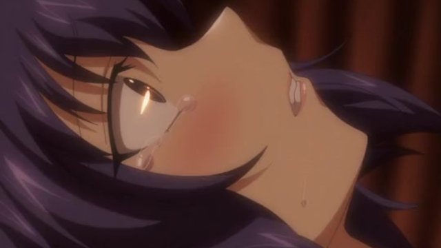 【エロアニメ】ロリ顔お姉さんのパイパンまんこに生挿入して激しく出し入れピストン