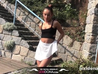 Fully Clothed Pissing In My Back Garden - Lexi Dona